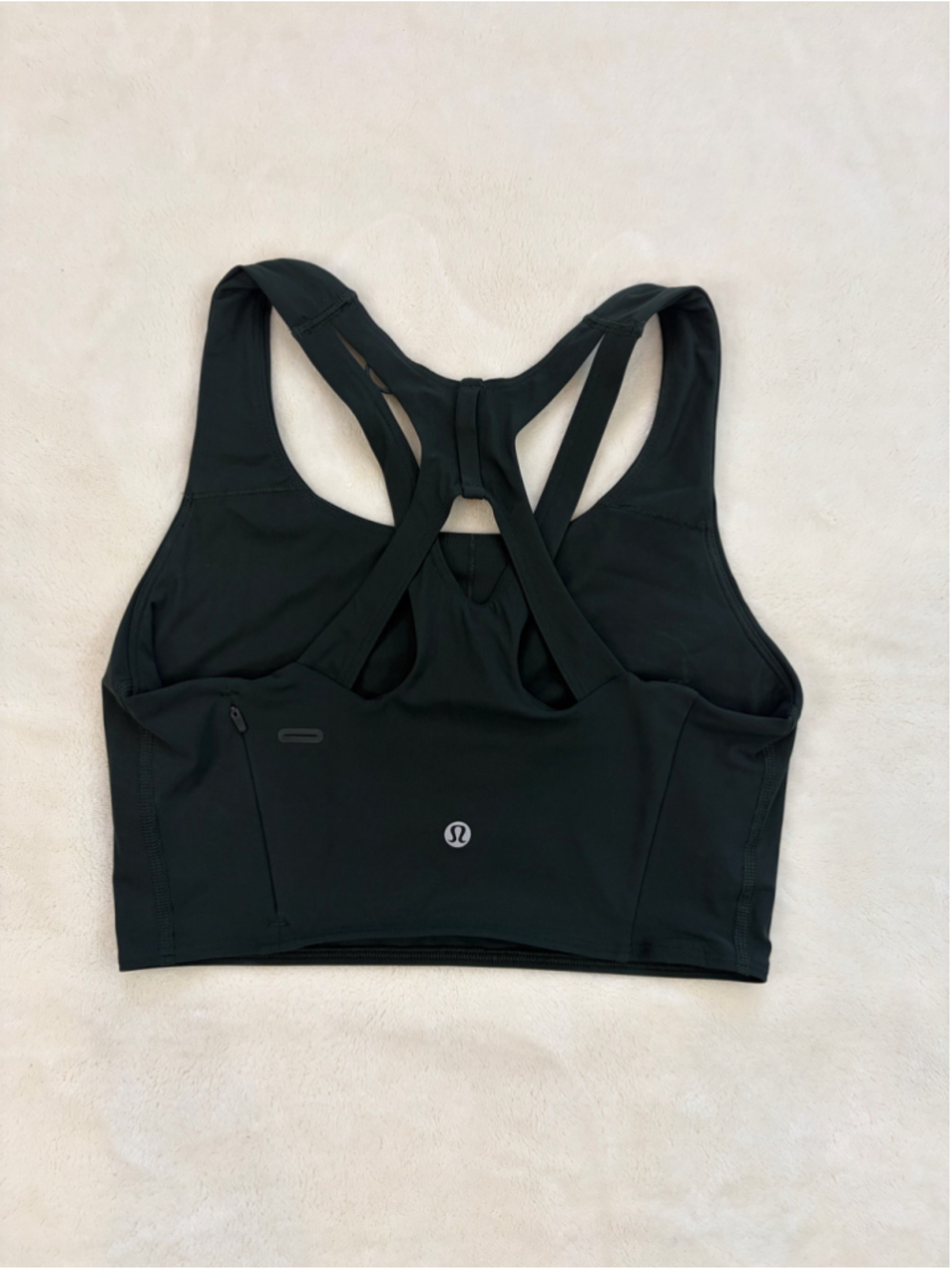 Women's Lululemon Sports Bra dark green